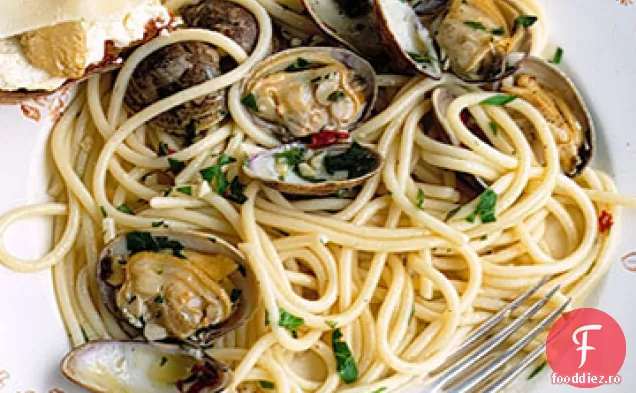 Spaghete cu scoici
