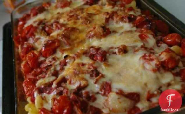 Caserola de pui și Penne
