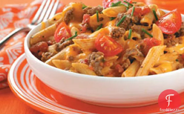 Familie-Paste Preferate De Cheeseburger