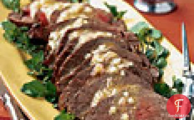 Filet de vită prăjit cu vinaigretă de Sherry și Nasturel