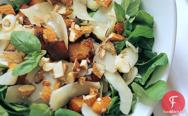 Dovlecei De Nucă, Brânză Parmigiano Și Migdale