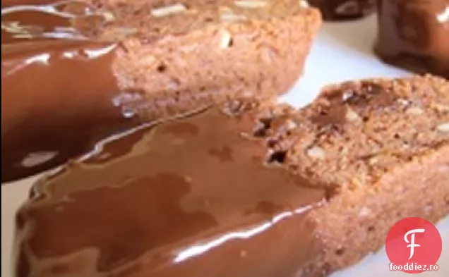 Mandelbrot Cu Migdale Triple De Ciocolată