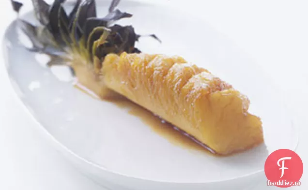 Tequila și ananas la cuptor cu var