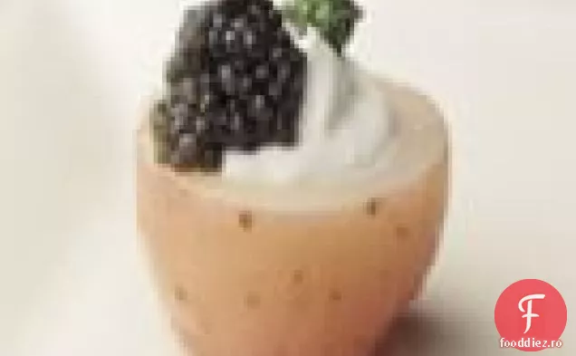 Cartofi Noi Cu Caviar