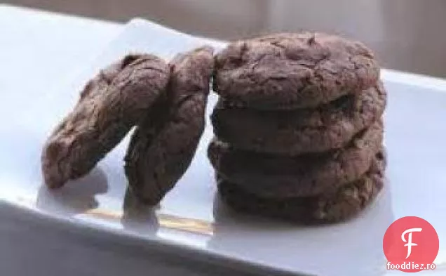 Biscuiți Cu Ciocolată Triplă