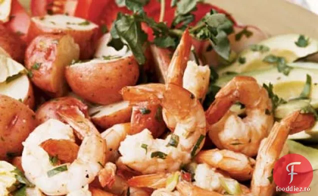 Salată De Creveți De Tei