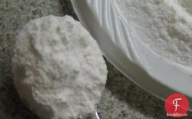 Zahăr pudră de casă cu Splenda și glazuri