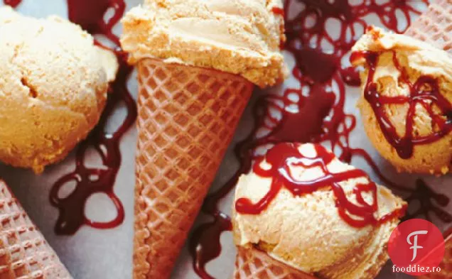Helado de Ma și crema (înghețată de porumb-Crema)