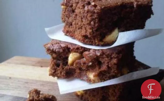 Brownies De Ciocolată Cu Rom-Stafide