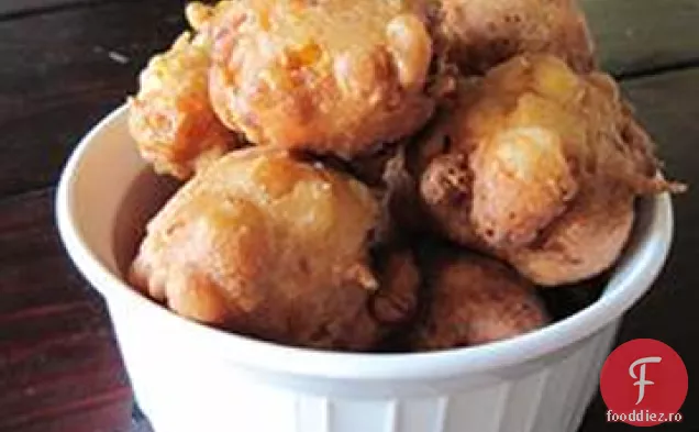 Șuncă și porumb Beignets