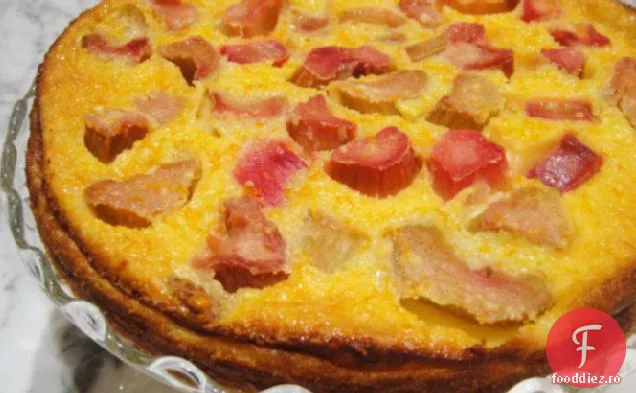 Rubarbă Clafoutis