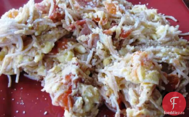 Bacon Și Ouă În Stil Italian