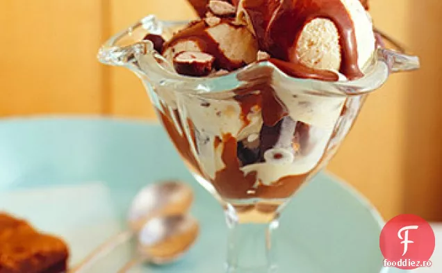 Final Malț Brownie Sundae