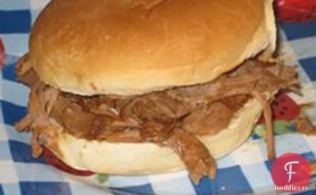 Grătar De Porc Gătit Lent