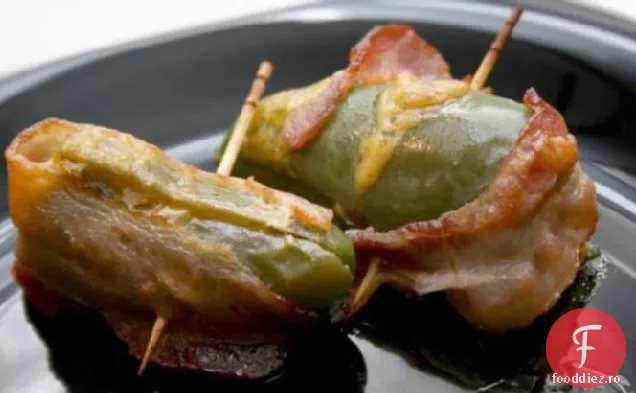 Bacon Înfășurat Poppers Jalapeno