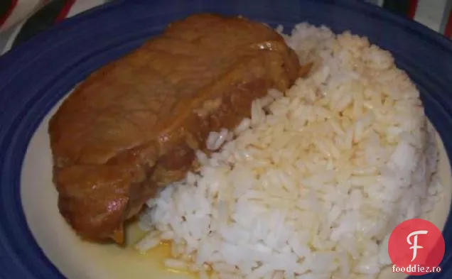 Cotlet De Porc Cu Miere De Ananas