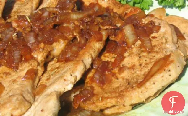 Cotlet De Porc Glazurat Balsamic