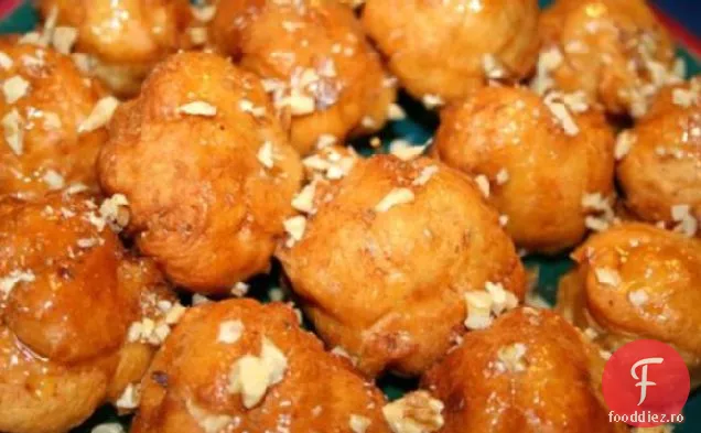Loukoumades (Găluște Grecești Cu Miere)