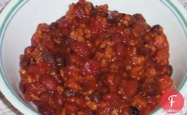 Chili Vegetarian dulce și