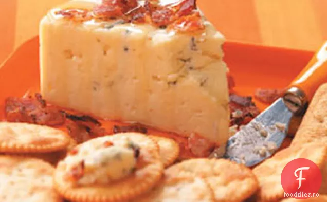 Aperitiv Cu Brânză Albastră Cu Slănină