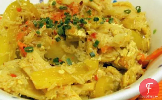 Rapid și ușor Tofu Lo-Mein