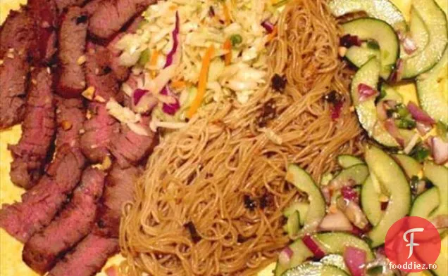 Friptură de flanc la grătar, stil mandarin