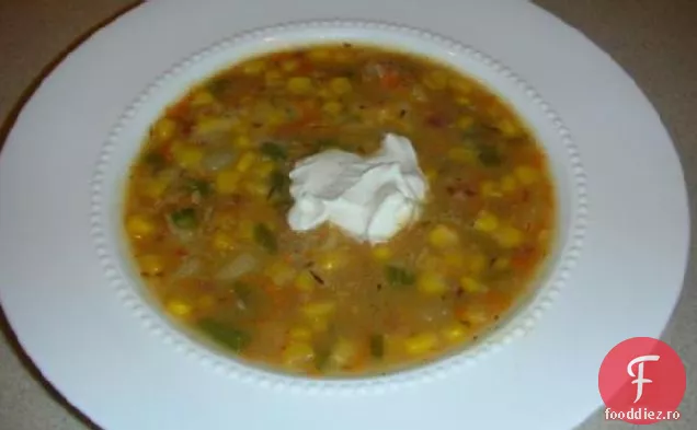Chowder de porumb și cartofi pentru Masako