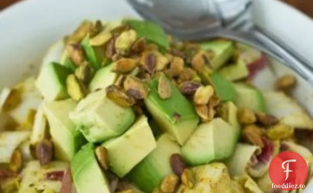 Salată De Avocado, Andive Și Fistic