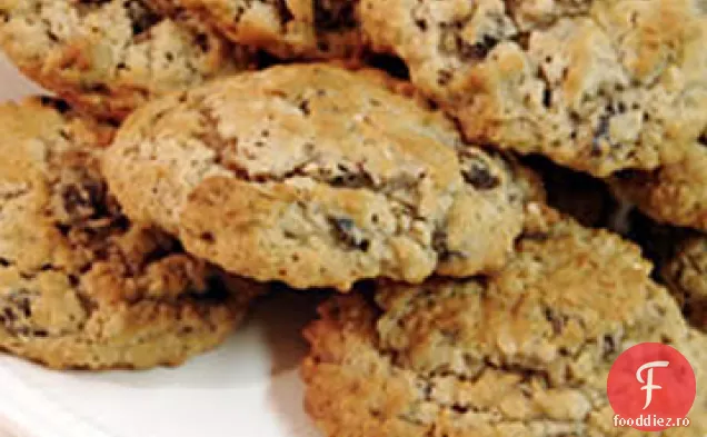 Fulgi De Ovăz Stafide Cookie-Uri V