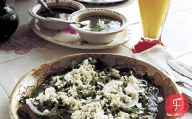 Tortilla în sos de fasole neagră