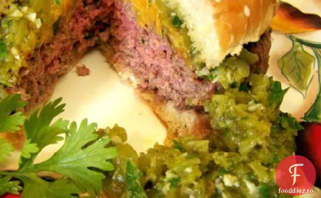 Burgeri De Muschi Chile Cu Salsa Verde