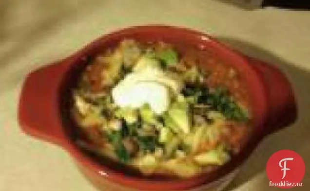 Supa de Tortilla de pui a bucătarului Pachuco