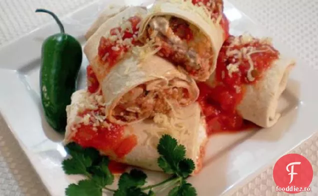 Rulouri De Porc Cilantro Lime Cu Ceapă Caramelizată