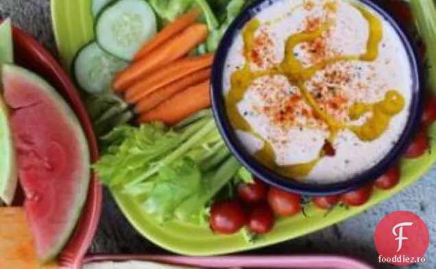 Aperitiv Tahini și iaurt din Orientul Mijlociu