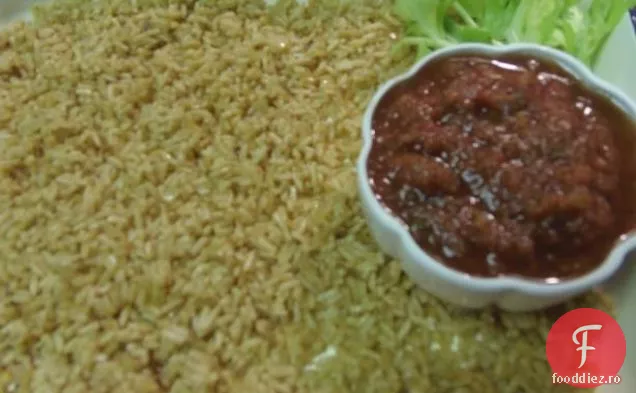 Tex-Mex Orez Mexican și sos fierbinte Blender