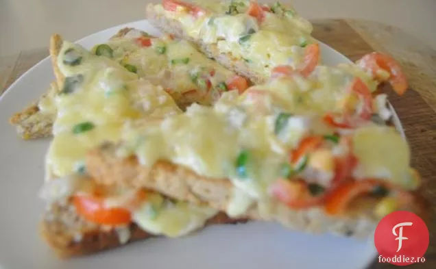 Enchiladas Ușor De Pui Cu Brânză Cu Sos De Iaurt