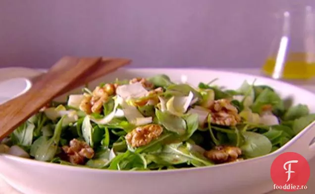 Salată de andive de rucola cu vinetă de vin alb