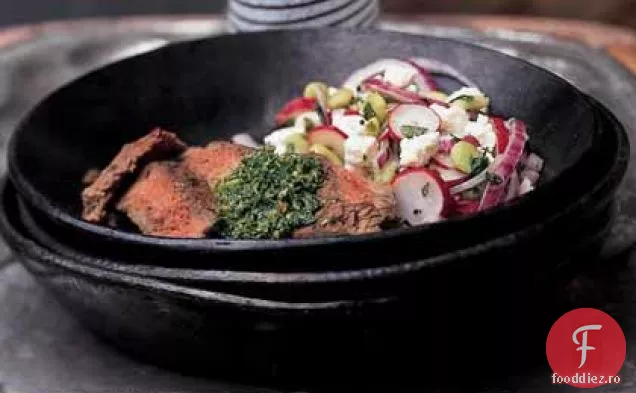 Churrasco cu sos Chimichurri