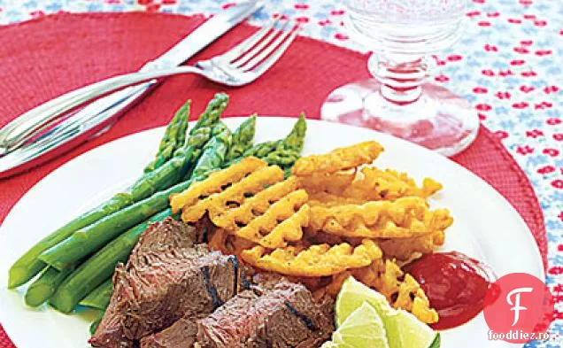 Friptură De Fustă Marinată Cu Citrice