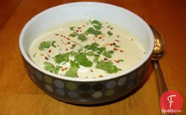Cremă de supă de Cilantro