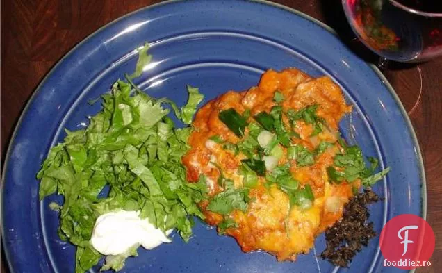 Quesadillas De Friptură Cu Salsa Fierbinte De Piersici