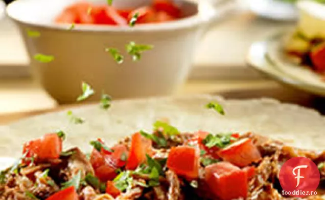 Carne De Porc Trasă În Stil Aluniță Cu Aragaz Lent