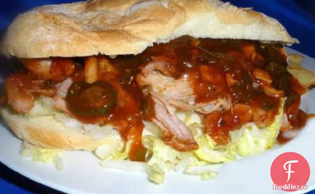 Tex-Mex Carne De Porc Tras (Oală Crock)