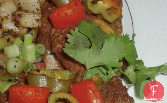 Pui în sos de coriandru