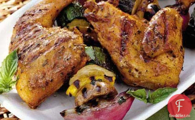 Sferturi De Pui Marinate
