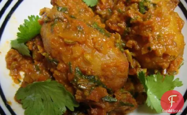 Dum Aloo (cartofi prăjiți în sos picant )