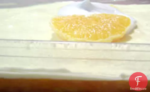 Puf portocaliu II