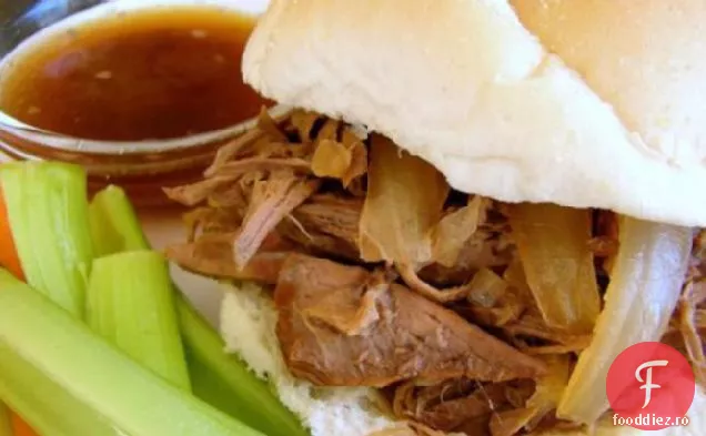 Sandvișuri Franțuzești Cu Friptură De Vită