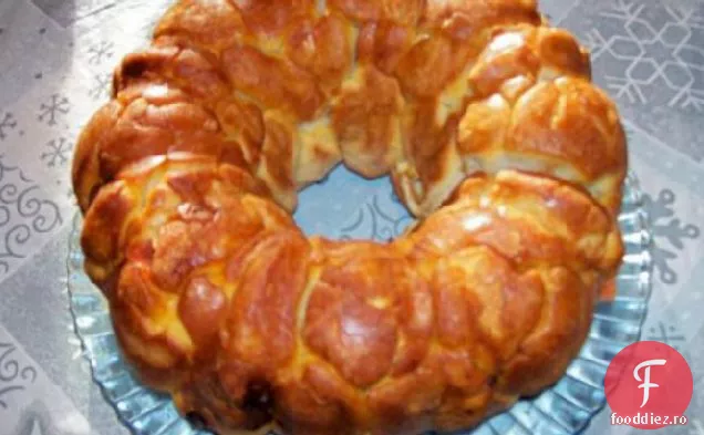 Pepperoni și pâine de maimuță Mozzarella