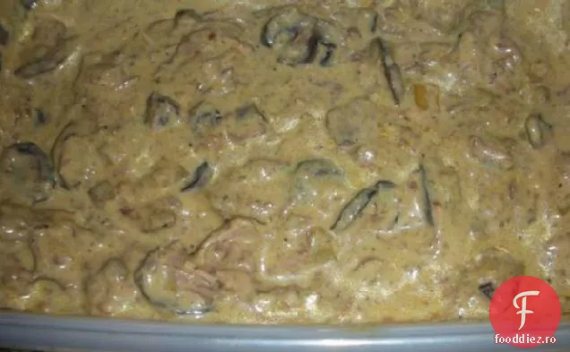 Slow Cooker Carne De Vită Stroganoff
